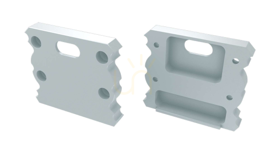 Prüfen ALU-Blindstopfen für LUMINES TALIA LED-Profil weiß mit Bohrung ALU-Blindstopfen für LUMINES TALIA LED-Profil weiß mit Bohrung