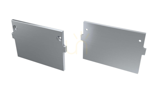 Prüfen ALU-Blindstopfen für LUMINES TALIA M4 LED-Profil gerade silber