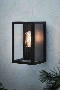 Wandleuchte Markslojd Pelham 107113 schwarz transparent Glas E27 60W Badezimmer 1 Wandleuchte Markslojd Pelham 107113 schwarz transparent Glas E27 60W Badezimmer small 1