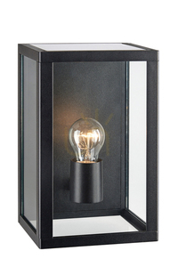 Wandleuchte Markslojd Pelham 107113 schwarz transparent Glas E27 60W Badezimmer 0 Wandleuchte Markslojd Pelham 107113 schwarz transparent Glas E27 60W Badezimmer small 0