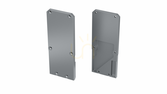 Prüfen ALU LUMINES UNICO Stecker + Talia M2 silber rechts ALU LUMINES UNICO Stecker + Talia M2 silber rechts
