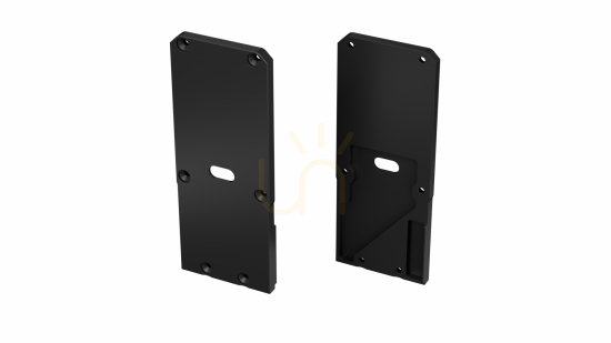 Prüfen ALU-Blindstopfen für LED-Profil LUMINES UNICO + Talia M2 schwarz lackiert links mit Loch ALU-Blindstopfen für LED-Profil LUMINES UNICO + Talia M2 schwarz lackiert links mit Loch