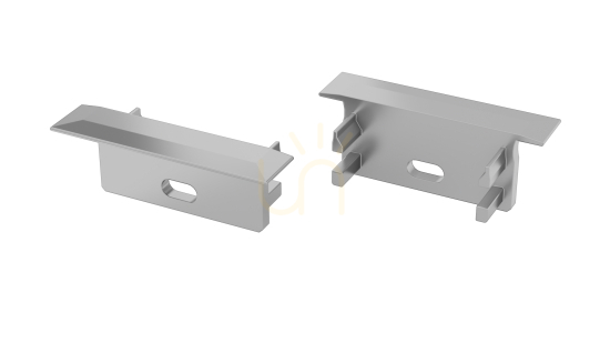 Prüfen LUMINES GEMI Profilkappe silber lackiert mit Loch LUMINES GEMI Profilkappe silber lackiert mit Loch