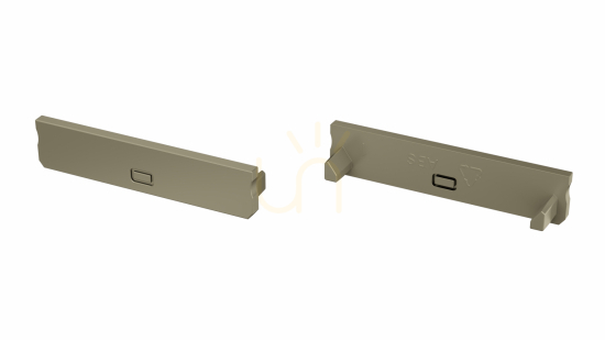 Prüfen LUMINES SOLIS inox Profilstecker 2in1 LUMINES SOLIS inox Profilstecker 2in1