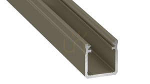 LED-Profil LUMINES Typ Y inox eloxiert 2 m small 0