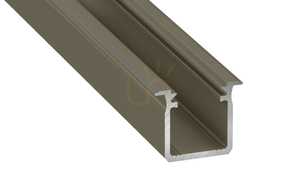 LED-Profil LUMINES Typ G inox eloxiert 1 m small 0