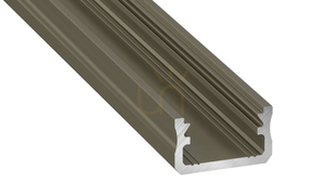 LED-Profil LUMINES A, INOX eloxiert, 1 m small 0