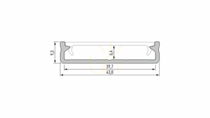 LED-Profil LUMINES SOLIS INOX eloxiert 2020 mm small 1