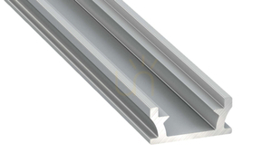 LED-Profil LUMINES Typ TERRA silber eloxiert 2 m small 0