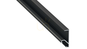 LUMINES LED-Profil Typ Q18 schwarz eloxiert 1 m small 0