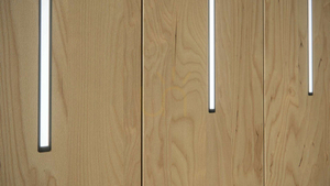 Lumines Typ W LED-Profil 2 m, Inox eloxiert, Einbaumontage, 22 × 18 mm, Streifen bis 12 mm small 4