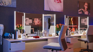 LUMINES DILEDA LED-Profil 2 m, schwarz lackiert, Aufbau und abgehängt, 27,4 × 26,1 mm, für zwei LED-Streifen small 2