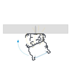 LED-Profil LUMINES TALIA, silber eloxiert, 2,02 m small 13