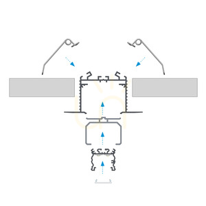 LED-Profil LUMINES TALIA, silber eloxiert, 2,02 m small 17
