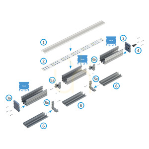 LED-Profil LUMINES TALIA, silber eloxiert, 2,02 m small 7