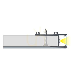 LED-Trockenbauprofil LUMINES APA16 silber eloxiert 2,02 m small 9