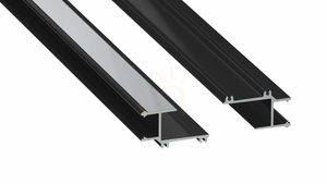 LUMINES Profil Typ APA16 schwarz lackiert 2 m small 0