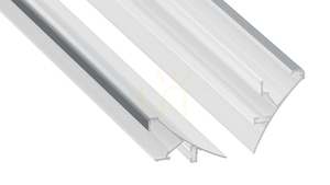 LED-Profil LUMINES Typ Logi weiß lackiert 2 m small 0