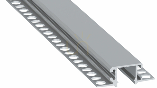 Prüfen LUMINES LED-Profil Typ MONO silber eloxiert 1 m
