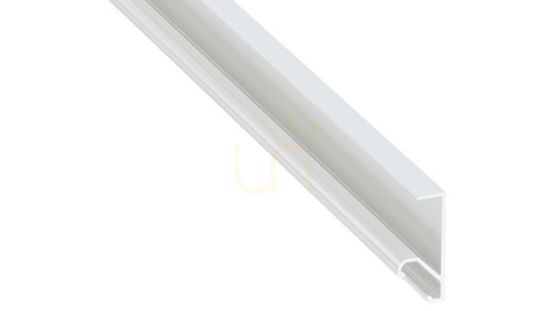 Prüfen LUMINES LED-Profil Typ Q20 weiß lackiert 1 m