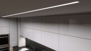 Einbau-LED-Profil Lumines inTALIA schwarz lackiert 1 m small 2