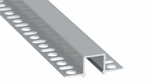 LED-Profil LUMINES Typ Gaudi silber eloxiert 1 m small 0