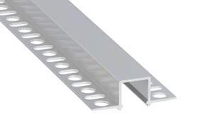 LED-Einbauprofil LUMINES GAUDI, unbehandeltes Aluminium, 2020 mm small 0