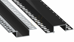 Lumines HIRO LED-Profil für Gipskarton, schwarz lackiert, 2,02 m small 0