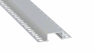 LED-Profil LUMINES HIRO roh 1 m Einbau für Gipskarton zum Verspachteln small 0