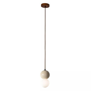 Bilo I 1xG9 weiße Pendelleuchte PL0135 small 2