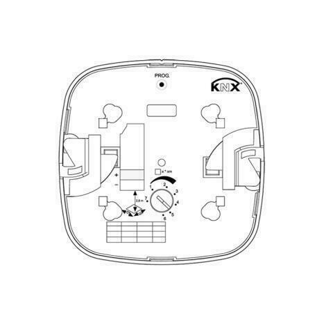 Prüfen IR-Anwesenheits- und Dämmerungssensor QUATTRO HD KNX V3.1