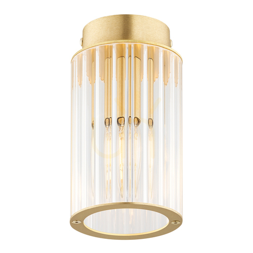 Prüfen Plafon Argon Hampton 8501 transparent Messing E14 Glas IP20
