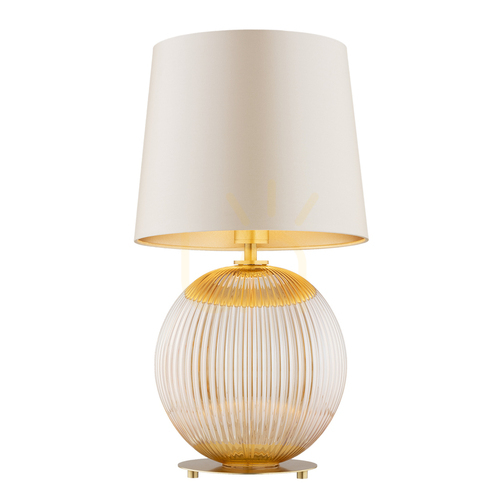 Prüfen Tischlampe ARGON HAMILTON beige E27 8535
