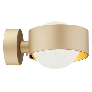Wandleuchte ARGON MASSIMO PLUS weiß Glas Gold G9 IP44 8567 small 0