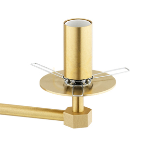 Kronleuchter ARGON Paloma 6307 weiß Messing Glas E14 3-flammig small 5