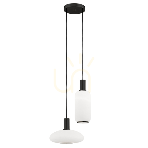 Prüfen Pendelleuchte ARGON SAGUNTO PLUS weiß opal matt 2x E27 7214