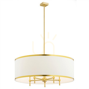 Kronleuchter Argon Abbano 5-flammig Weiß Messing E14 2127 small 0