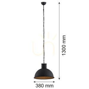 Pendelleuchte ARGON EUFRAT schwarz E27 IP20 3191 1 Pendelleuchte ARGON EUFRAT schwarz E27 IP20 3191 small 1