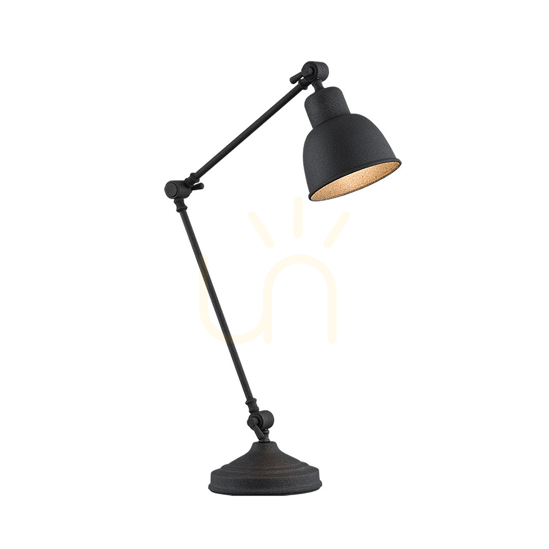 Prüfen Tischlampe ARGON EUFRAT schwarz E27 3197 Tischlampe ARGON EUFRAT schwarz E27 3197