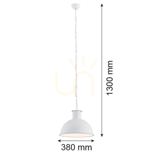 Pendelleuchte ARGON EUFRAT weiß E27 3193 small 1