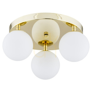 Plafond ARGON Flavio 3xE14 IP44 Messing Weiß 1413 0 Plafond ARGON Flavio 3xE14 IP44 Messing Weiß 1413 small 0