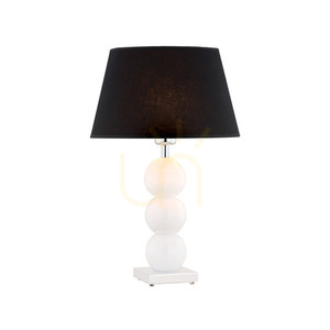 Tischlampe ARGON Fudżi weiß Glas E27 3624 small 0