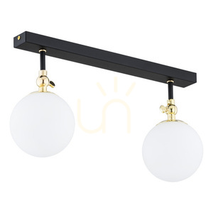 Wandleuchte ARGON LATINA 846 schwarz E14 IP44 2-flammig small 0