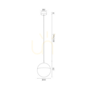 Pendelleuchte ARGON LIVIA Messing IP44 E27 4029 small 2