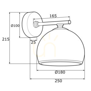 Wandleuchte ARGON MARBELLA 4254 Weiß Opal Chrom E27 Glas IP20 small 3