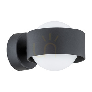 Argon MASSIMO PLUS 8059 Wandleuchte, schwarz mit Opalglas, G9 small 0