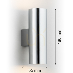 Wandleuchte Argon MITOS Chrom 2xGU10 IP20 912 small 1