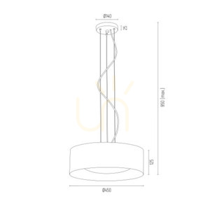 Pendelleuchte ARGON MOHITO weiß 3xE27 1213 small 2