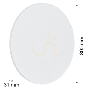 Wandleuchte ARGON OREGON weiß 12W LED 300 mm 3854 small 2