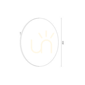 Wandleuchte Argon OREGON Gold 6W LED 3859 small 1